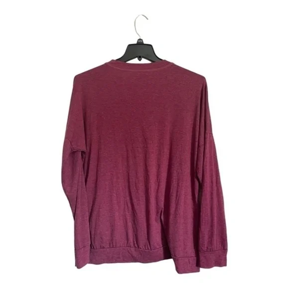 Unbranded Womens Burgundy Long Sleeve Graphic Print Shirt "Wifey" Size 2XL - Picture 8 of 9